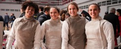 Equipe brasileira de florete feminino nos Jogos Sul-Americanos de 2026
